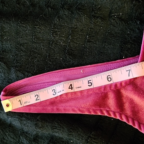 UO Hailey MD Pink Velvet Sleeveless Bodycon Mini Dress - Picture 10 of 13